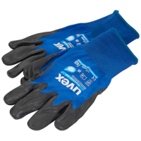 uvex unisex Arbeitshandschuhe phynomic WET blau Größe 10, 1 Paar