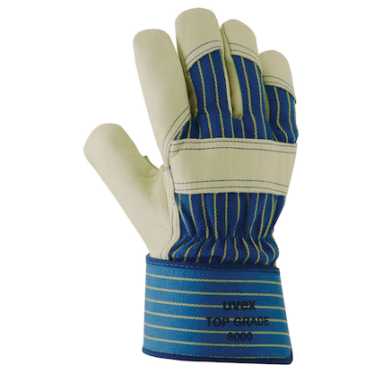 uvex unisex Arbeitshandschuhe Top Grade 8000 braun Größe 9, 1 Paar