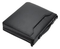Alassio Ringbuchmappe OSI Lederimitat DIN A4 schwarz