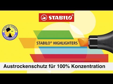 STABILO LUMINATOR Textmarker farbsortiert, 4 St.