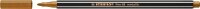 STABILO Pen 68 metallic Filzstift braun, 1 St.