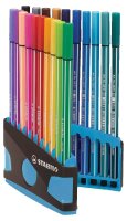 STABILO pen 68 Filzstifte farbsortiert, 20 St.