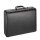 Alassio Aktenkoffer TAORMINA Leder schwarz 45,5 x 12,0 x 33,0 cm