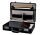 Alassio Aktenkoffer TAORMINA Leder schwarz 45,5 x 12,0 x 33,0 cm