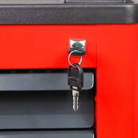 ADB Basic Werkstattwagen rot 5 Schubladen