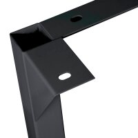 ADB Werkbankfüße anthrazitgrau 70,0 cm 85,0 cm