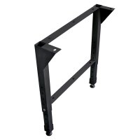 ADB Werkbankfüße anthrazitgrau 70,0 cm 58,0 - 98,0 cm