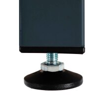 ADB Werkbankfüße anthrazitgrau 70,0 cm 58,0 - 98,0 cm