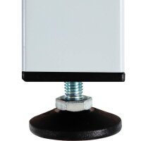 ADB Werkbank lichtgrau, anthrazitgrau 6 Schubladen 150,0 x 75,0 x 85,0 cm