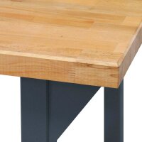ADB Werkbank anthrazitgrau 150,0 x 75,0 x 85,0 cm