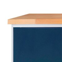 ADB Werkbank lichtgrau, anthrazitgrau 150,0 x 75,0 x 85,0 cm
