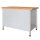 ADB Werkbank lichtgrau, anthrazitgrau 120,0 x 60,0 x 84,0 cm