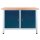 ADB Werkbank lichtgrau, anthrazitgrau 120,0 x 60,0 x 84,0 cm