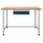 ADB Werkbank lichtgrau, anthrazitgrau 1 Schublade 120,0 x 60,0 x 84,0 cm