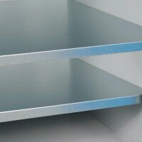 ADB Werkbank lichtgrau, anthrazitgrau 4 Schubladen 170,0 x 60,0 x 84,0 cm