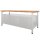 ADB Werkbank lichtgrau, anthrazitgrau 3 Schubladen 170,0 x 60,0 x 84,0 cm