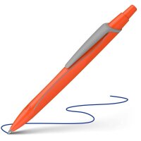 Schneider Kugelschreiber Reco neonorange, Schreibfarbe:...