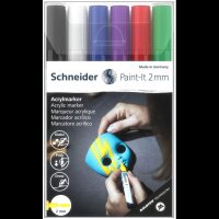 Schneider Paint-It 310 V1 Acrylstifte farbsortiert 2,0...