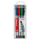 STABILO OHPen universal Folienstifte-Set farbsortiert non-permanent, 4 St.