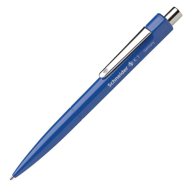 Schneider Kugelschreiber K1 blau, Schreibfarbe: blau, 1 St.