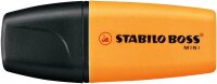 STABILO BOSS MINI Textmarker farbsortiert, 3 St.