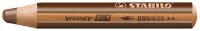 STABILO woody 3 in 1 Buntstifte farbsortiert, 6 St.