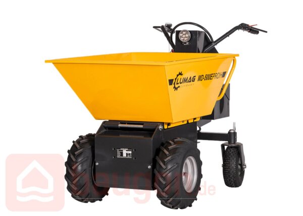 Lumag Raddumper MD500EPRO-H  (Elektro)  hydraulische Kippfunktion  ( MD500EPRO-H )