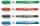 STABILO worker colorful Tintenroller 0,5 mm, Schreibfarbe: farbsortiert, 4 St.