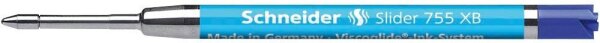 Schneider Slider 755 Kugelschreiberminen XB blau, 3 St.