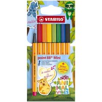 STABILO point 88 Mini Animal Vibes  Fineliner...