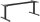 actiforce STEELFORCE 1050 elektrisch höhenverstellbares Schreibtischgestell schwarz ohne Tischplatte, T-Fuß-Gestell schwarz 115,0 - 175,0 x 75,0 cm
