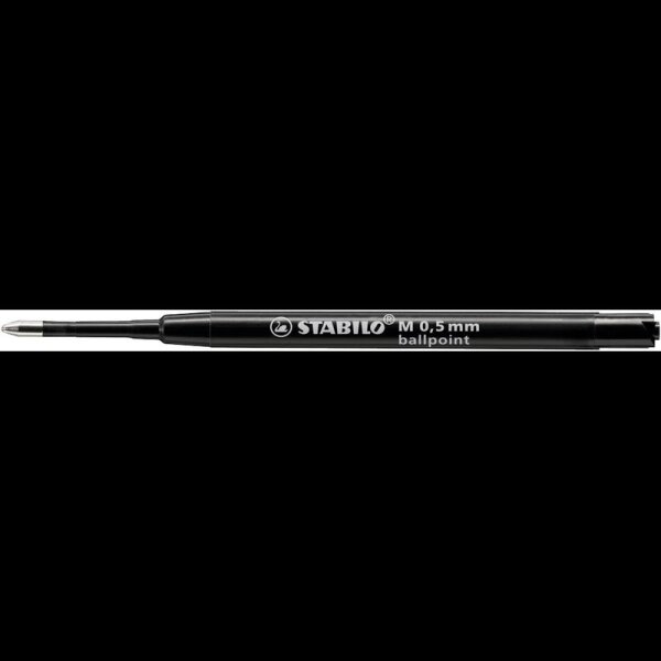 STABILO Ballpoint Refill Kugelschreibermine M schwarz, 1 St.