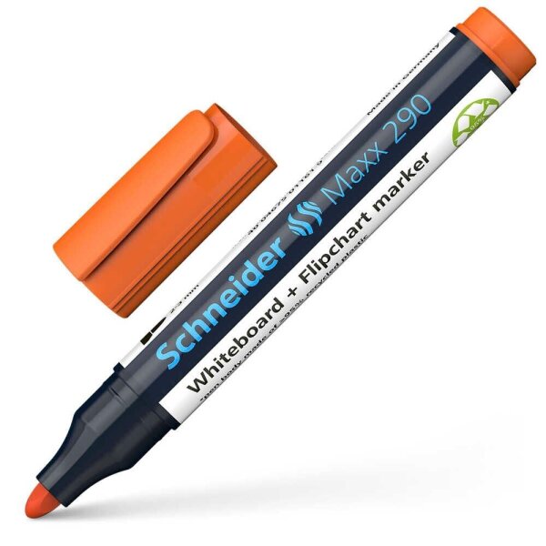Schneider Maxx 290 Whiteboard- und Flipchart-Marker orange 2,0 - 3,0 mm, 1 St.