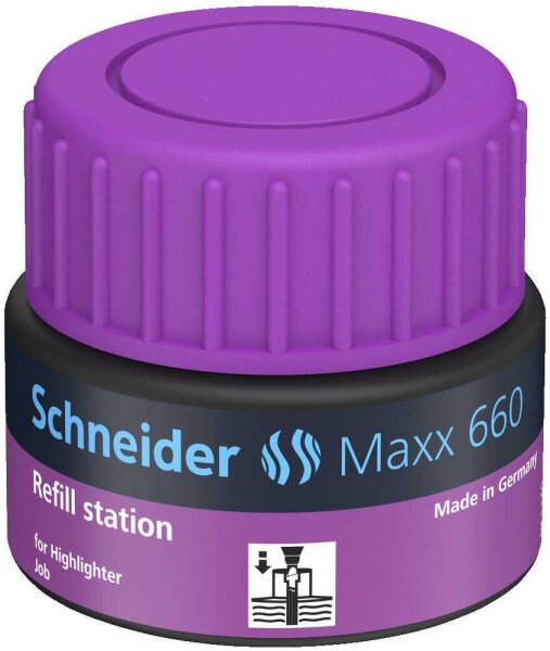 Schneider Nachfülltinte Maxx 660 violett