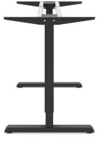 actiforce Steelforce Pro 300 elektrisch höhenverstellbares Schreibtischgestell schwarz ohne Tischplatte, T-Fuß-Gestell schwarz 101,0 - 151,0 x 75,0 cm