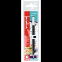 STABILO PALETTE Refill F Gelschreibermine schwarz 0,4 mm...
