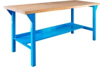 ADB Werkbank PROFI 1500 lichtblau 150,0 x 75,0 x 85,0 cm