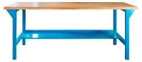 ADB Werkbank PROFI 2000 lichtblau 200,0 x 75,0 x 85,0 cm