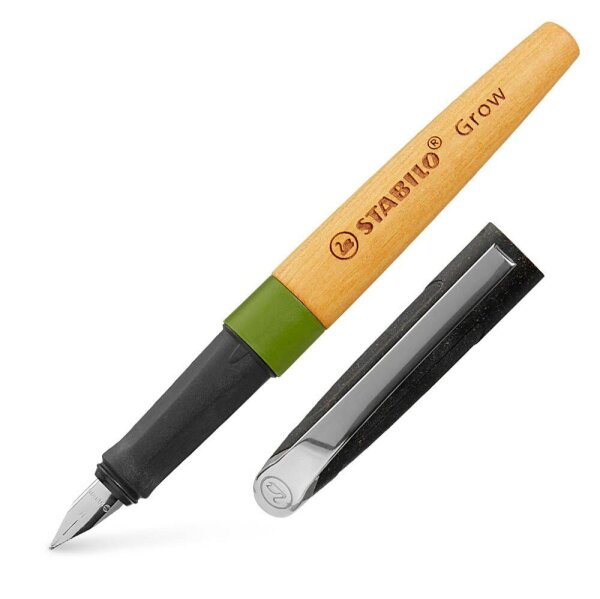 STABILO Grow Patronenfüller moosgrün/Eiche M (mittel), 1 St.