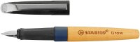 STABILO Grow Patronenfüller blaubeerblau/Buche M...